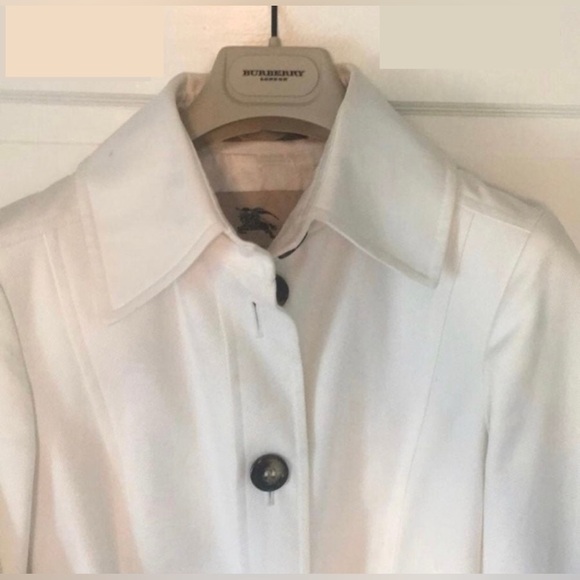Burberry Lilith White Trench 12 - Picture 7 of 13